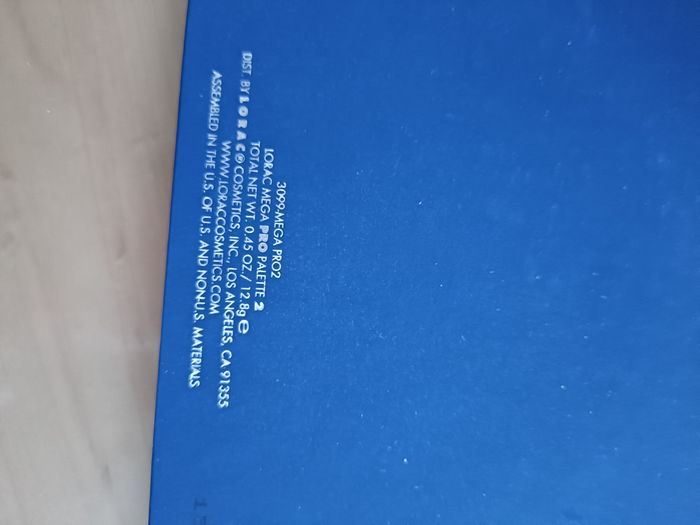 GRANDE PALETTE MEGA PRO 2 LORAC MADE IN USA - photo numéro 4