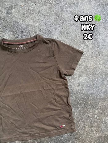 T-shirt 🍀 4 ans 🍀 NKY