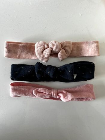 Lot bandeau bébé fille