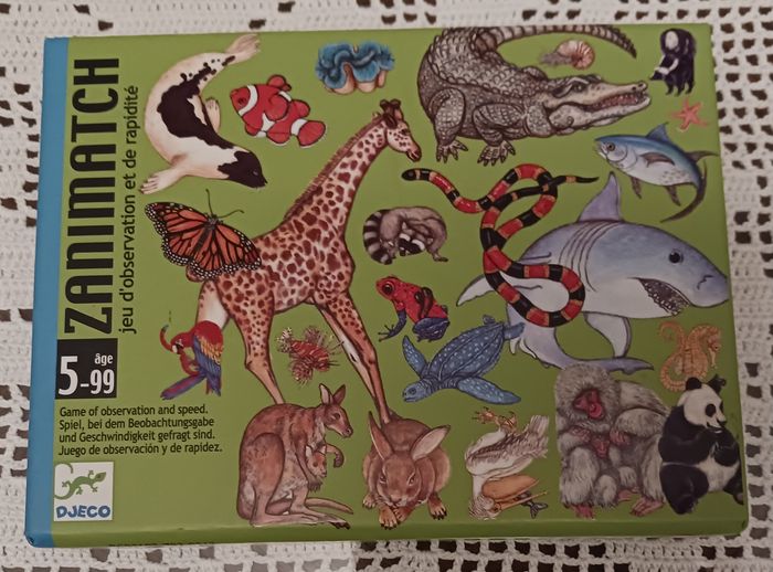 Zanimatch Jeu d'observation et de rapidité , Jeu éducatif