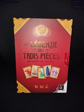 * jeu La Légende des trois pièces Gigamic