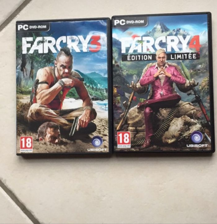 PC dvd Rom Facry 3 et 4