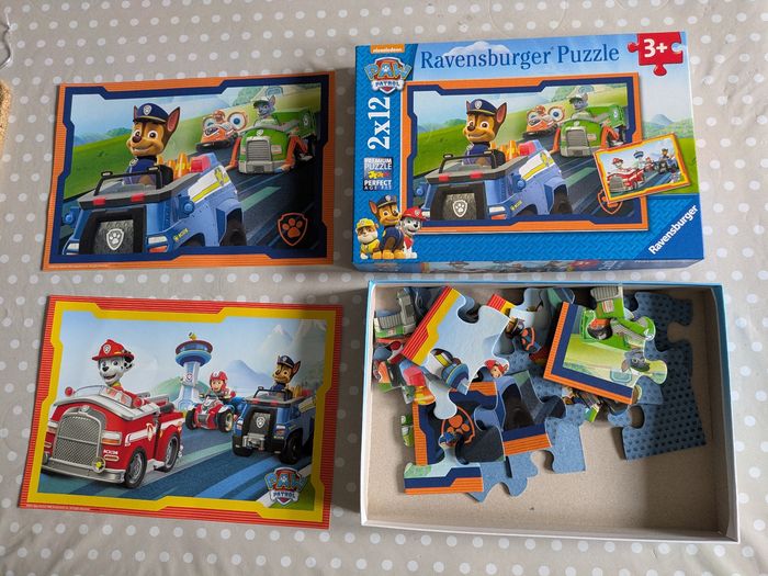 Lot de 2 puzzles Pat Patrouille - photo numéro 2