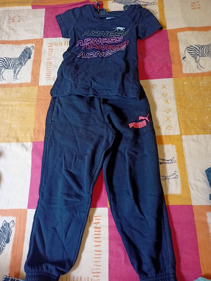 T shirt +jogging fille 6ans - photo numéro 2