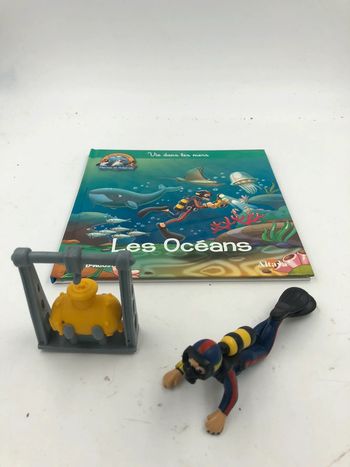 Livre + Figurines / les océans collection Altaya