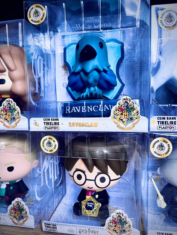 Lot de 6 Tirelires Harry Potter – Plastoy – Neuves - photo numéro 2