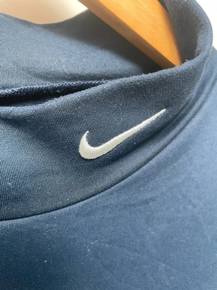 Nike navy blue sweater performance Mens Size Large - photo numéro 2