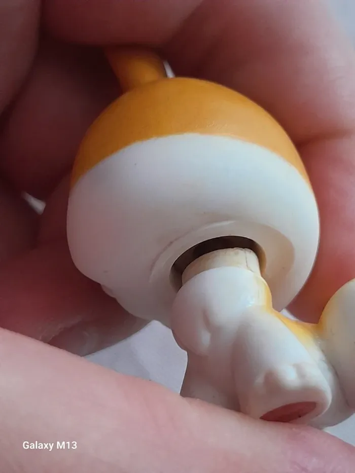 Figurine Littlest Pet Shop Lapin orange et blanc - photo numéro 3