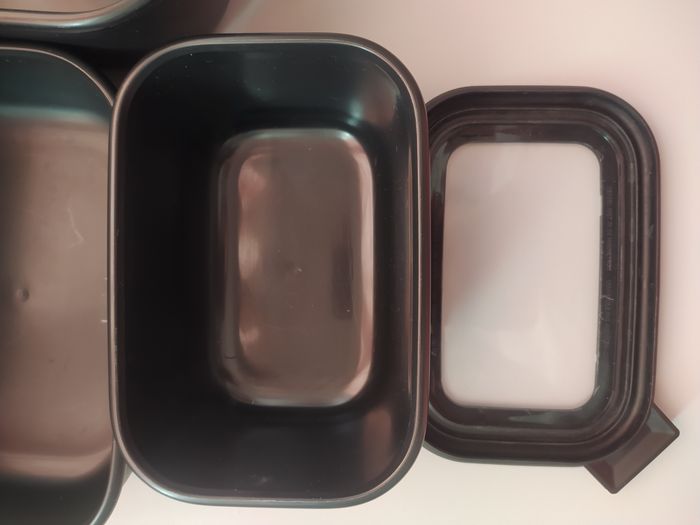 Lot de 4 contenants alimentaires (boîtes de conservation) en très bon état de la marque MEPAL - photo numéro 3