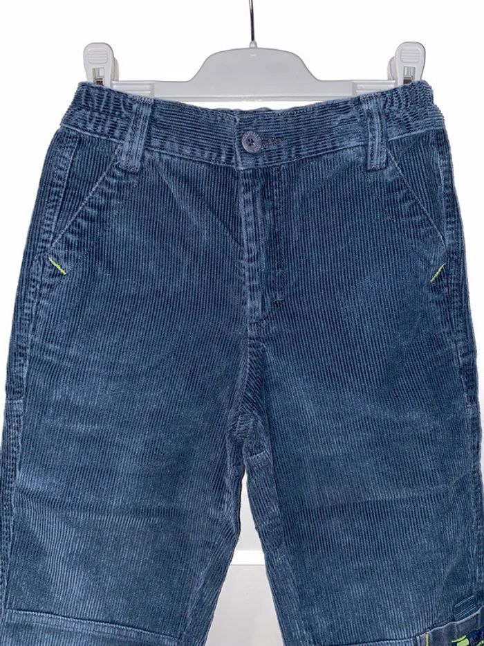 Pantalon en velours côtelé uni - photo numéro 2