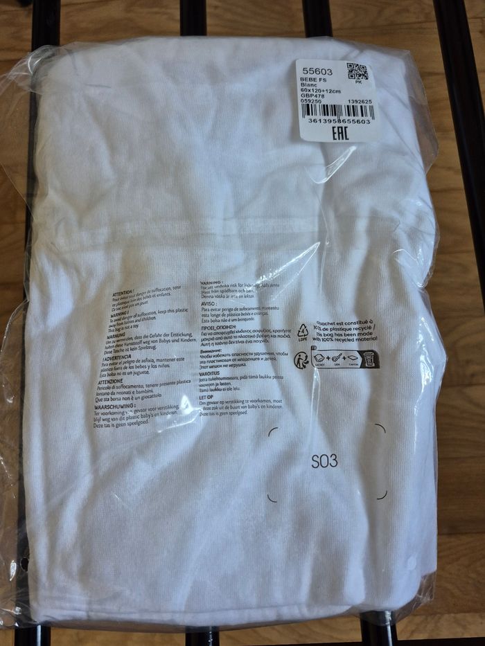 Drap housse bébé - photo numéro 2