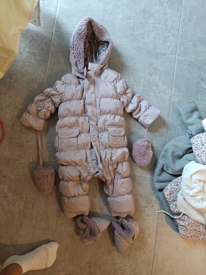 Combinaison hiver fille 12 mois - photo numéro 4