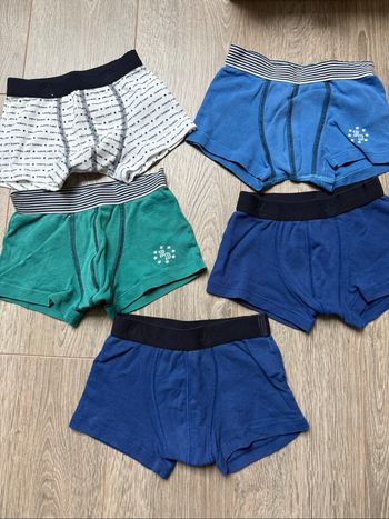 Lot de 5 Petit Bateau 5 ans