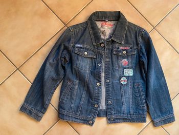 Veste en jean 8 ans
