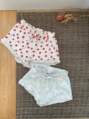Lot 2 shorts bébé 36 mois