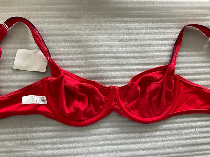 Haut maillot rouge Bestform neuf - photo numéro 6