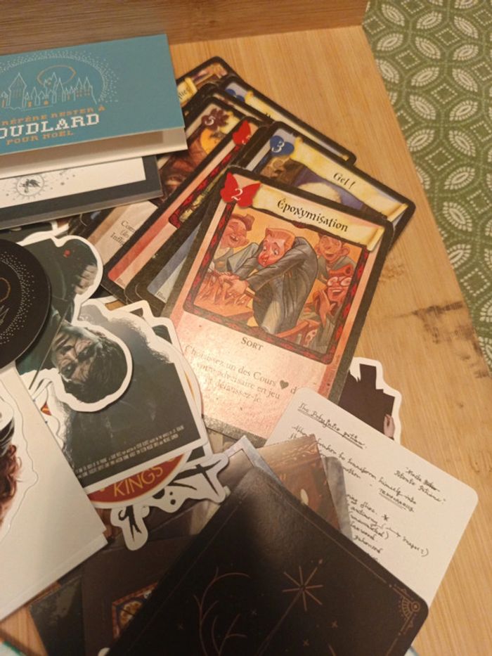 Lot divers mini cartes autocollant sur le thème d'Harry Potter - photo numéro 6