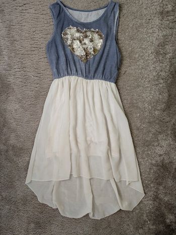 Robe asymétrique 8 ans