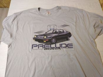 Tee shirt Honda prélude 3