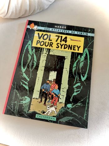 BD Tintin Vol 714 pour Sydney 