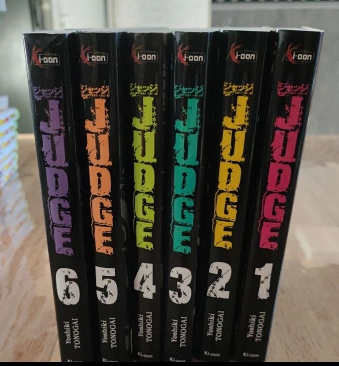 Lot 6 mangas judge - photo numéro 5