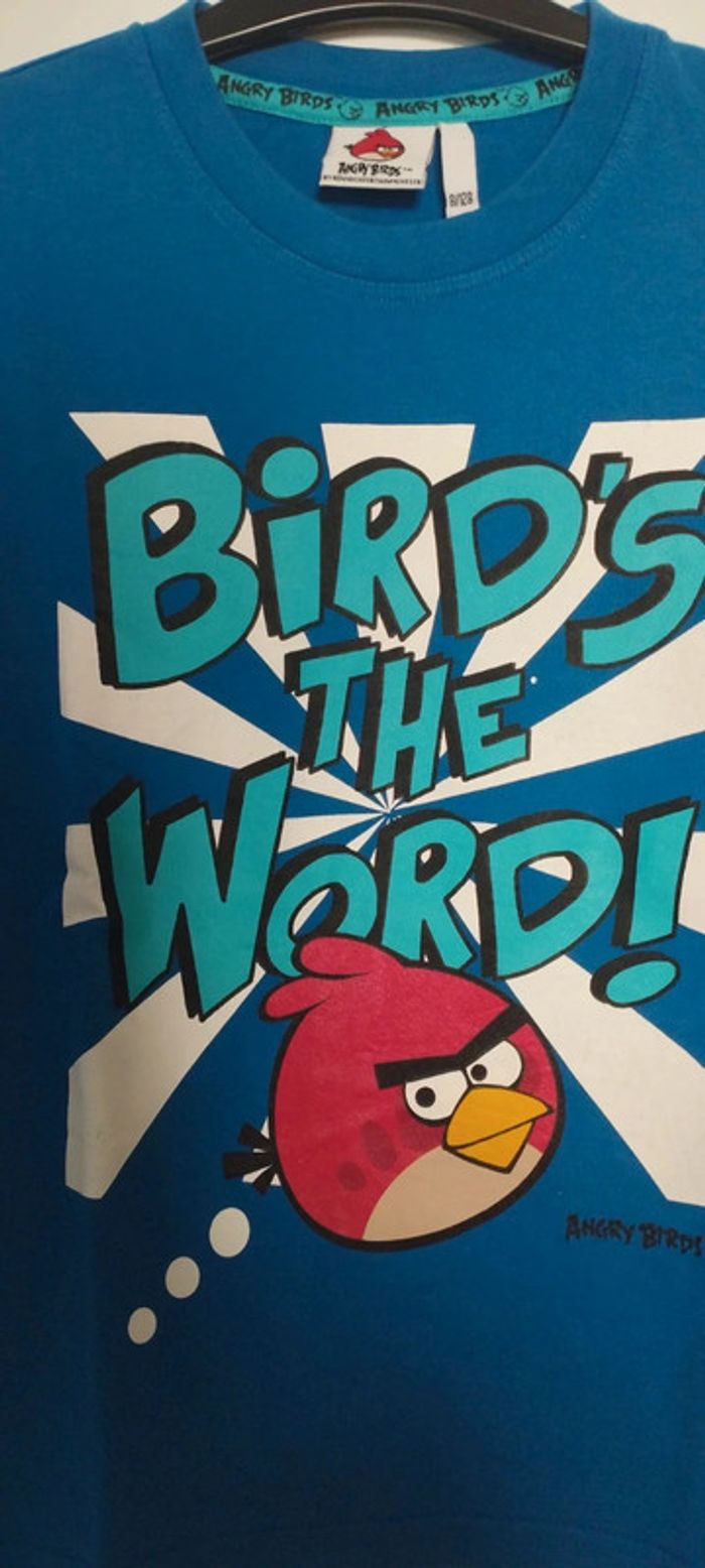 Tee-shirt manches longues angry birds - photo numéro 3