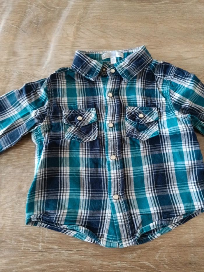 Chemise garçon taille 18 mois
