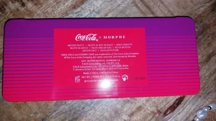 Palette Morphe x Coca-Cola - photo numéro 2