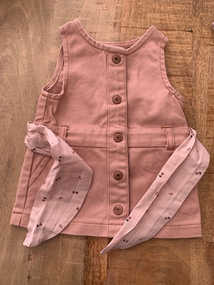 Robe jeans rose 1 mois