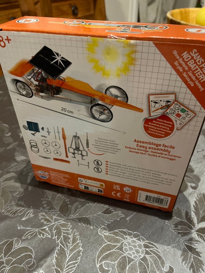 Atelier Energie Solaire 14 Modeles En 1 (vehicules) - 180 Pieces - Jeu Science Et Construction - Enfant 8 Ans Et - Jeux - Jouets