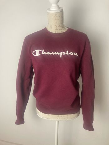 Sweat Pull Champion bordeaux