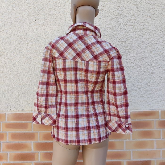 Chemise à carreaux femme enceinte H&M mama taille S - photo numéro 2