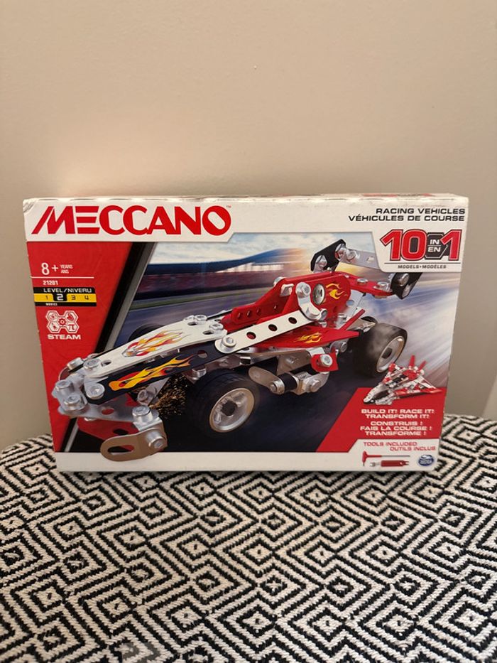 Meccano - Voiture de course 10 modèles