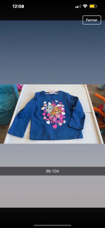 Pull patt patrouille fille