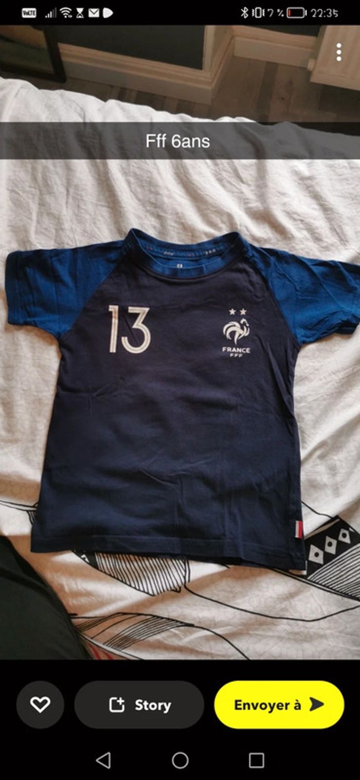 T-shirt fff France Kante 13