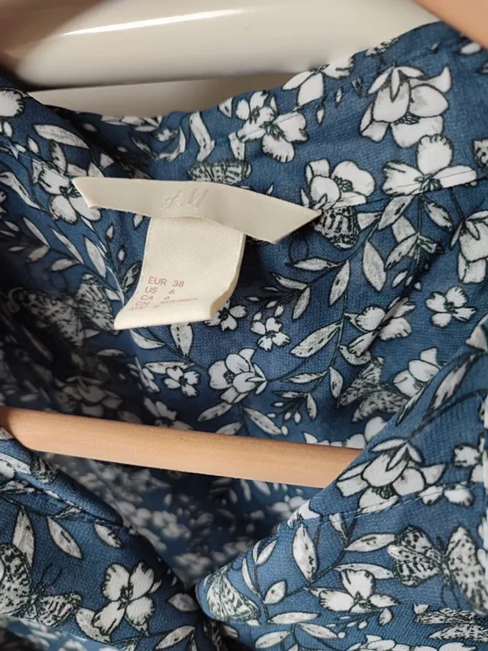 Blouse effet chemise sans manche 38/40 - photo numéro 8