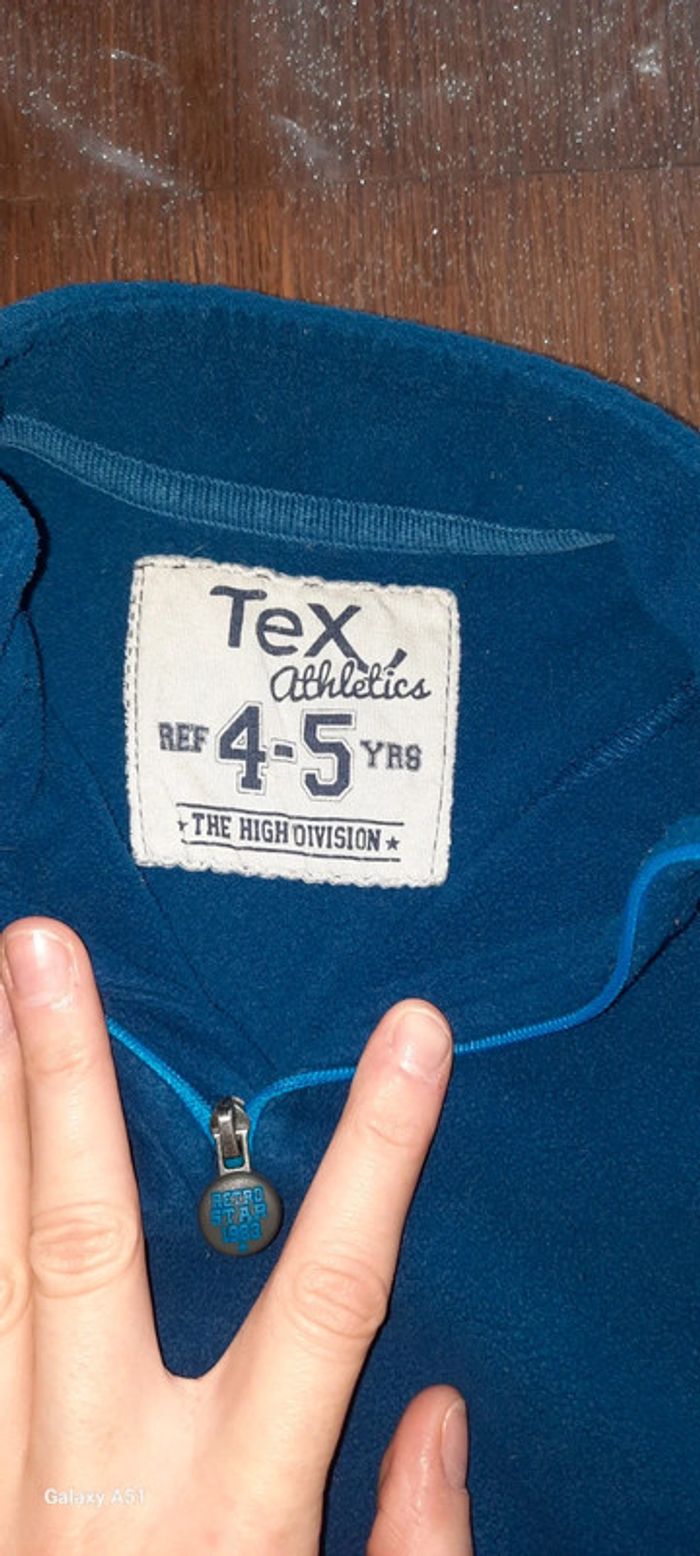 Pull polaire bleu foncé - photo numéro 2