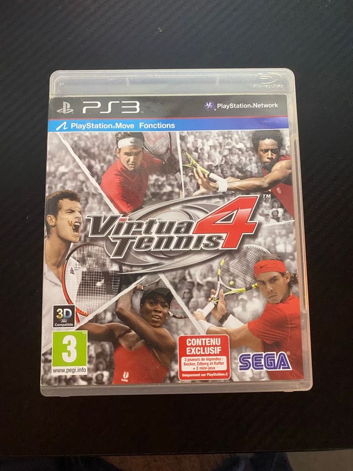 Jeux ps3 Virtua Tennis 4