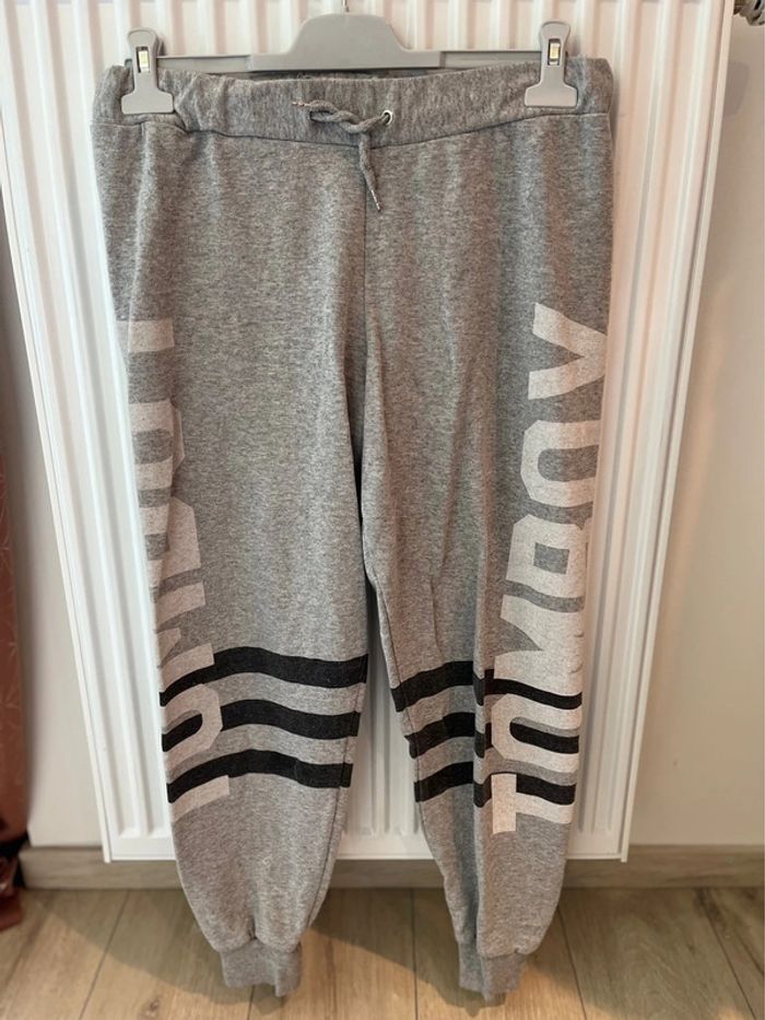 Pantalon training gris