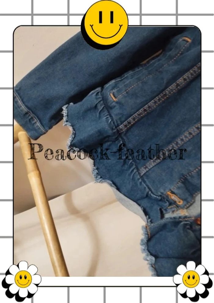 Veste en jean 40/42 - photo numéro 4