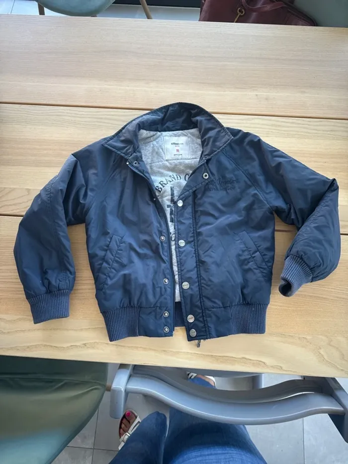 Blouson garçon bomber 10 ans