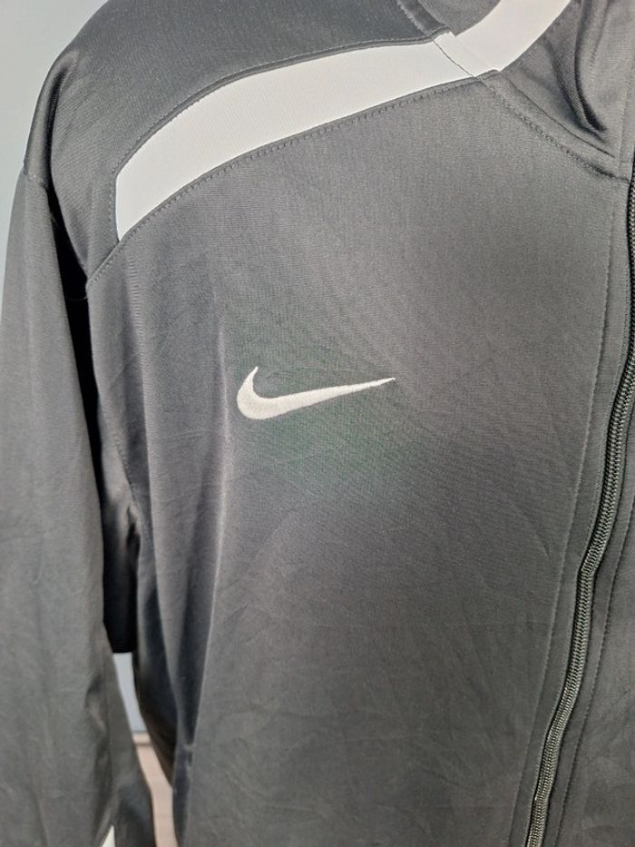 veste nike vintage - gris anthracite homme - taille XL full broderie (469) - photo numéro 4