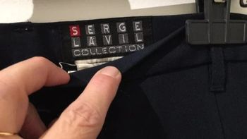 Pantalon habillé bleu nuit