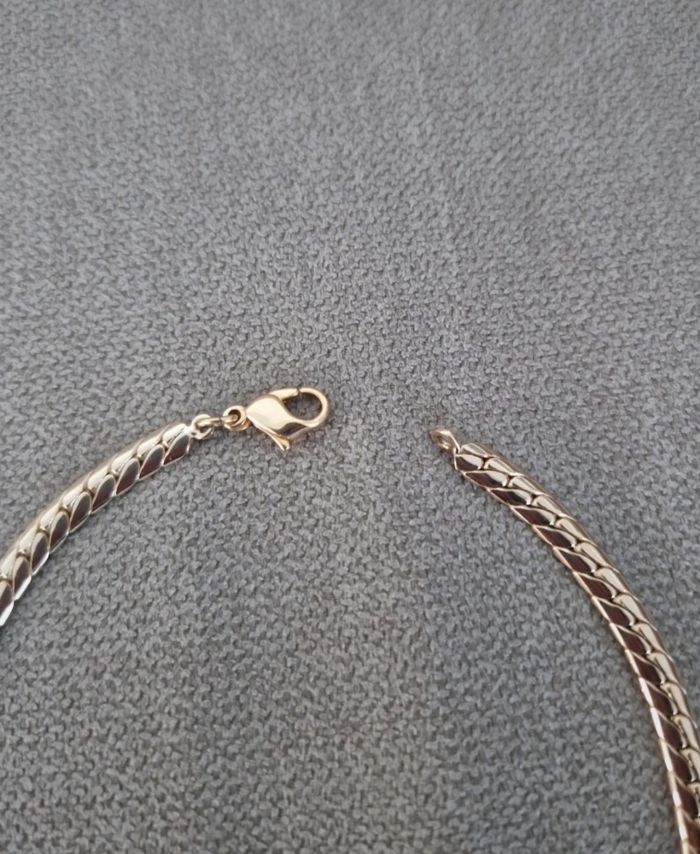 Collier vintage dorée - photo numéro 6