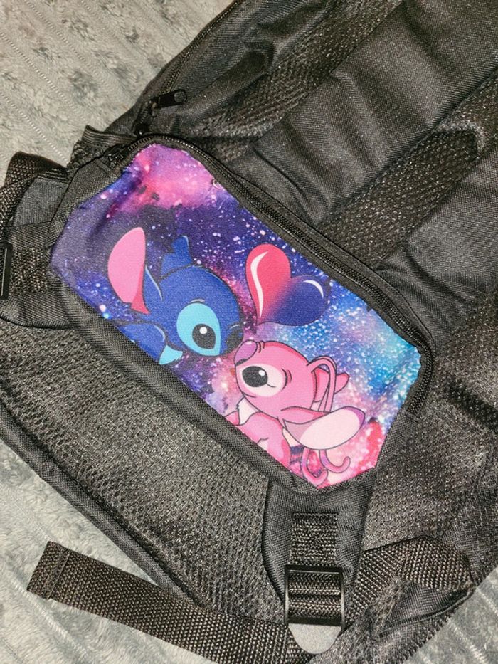 Lot école stitch sac trousse et sacoche - photo numéro 4
