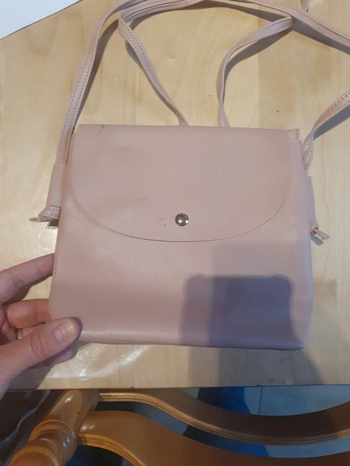 Petit sac vieux rose
