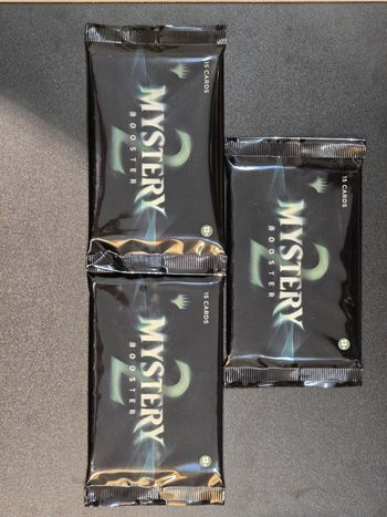 Magic the gathering - Booster x 3 - EN - Scellé - Mystery 2