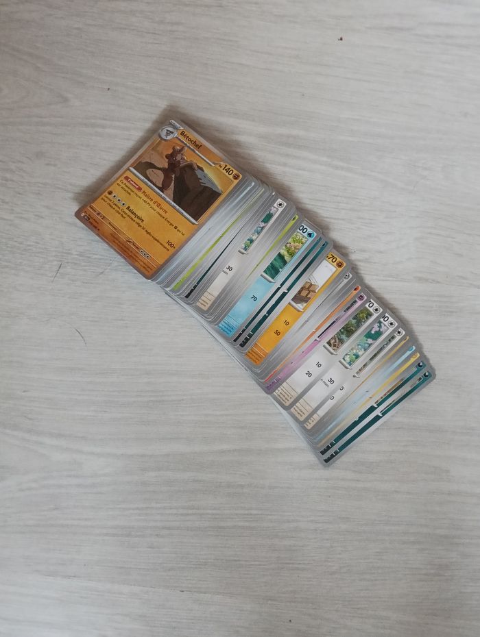 Lot de 60 cartes pokemon - photo numéro 2