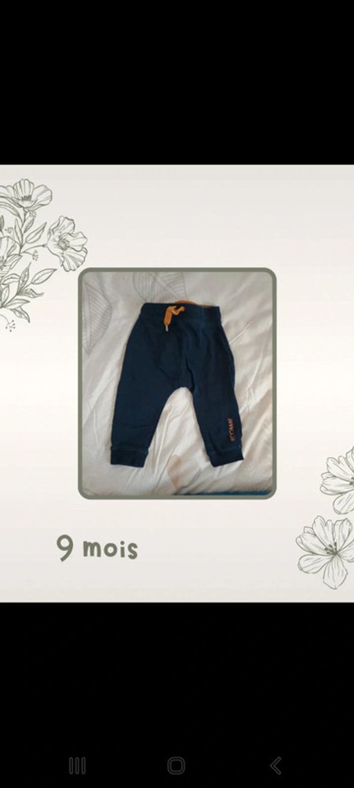 Pantalon jogging 9 mois