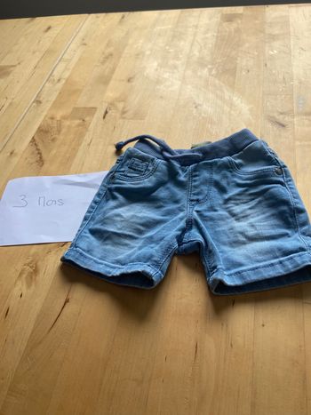 Short en jean